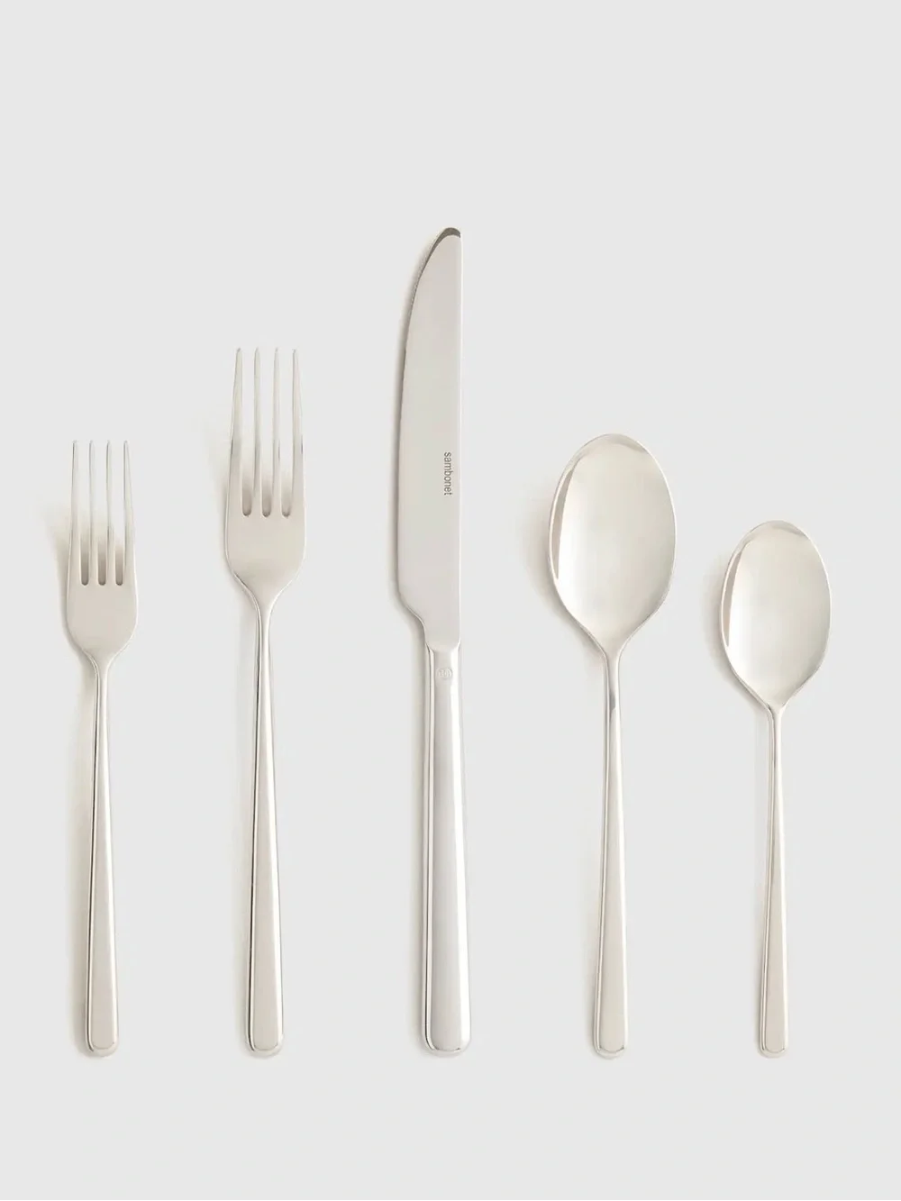 Quince Gia Minimalist 20 Piece Flatware Stainless Steel Set